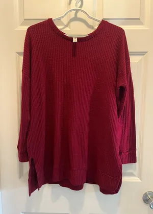 Zenana Outfitters Top Long Sleeve thumbnail 1