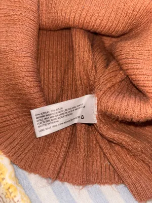 & Other Stories Orange Sweater thumbnail 3