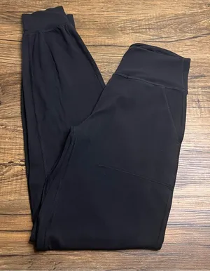Lululemon Align Jogger 28” Black Nulu Yoga Pants Size 2 Pockets thumbnail 1