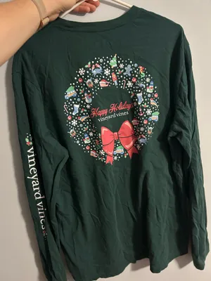 Vineyard Vines Long Sleeve T-Shirt Christmas thumbnail 2