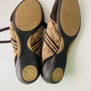 Coach Brown and Tan Casual Sneaker/Shoes thumbnail 3