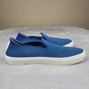 Rothy's Women's Sneakers 8 The Original Slip On Teal Blue Casual Comfort Shoes thumbnail 5