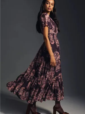 Anthropologie The Somerset Maxi Dress: Chiffon Edition thumbnail 3