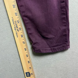 Pistola Hannah Cargo Skinny Pant Women's Dark Purple Stretch Fabric Mid-Rise 32 thumbnail 13