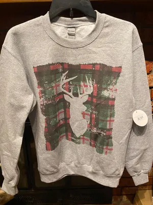 Boutique Deer Sweatshirt thumbnail 1