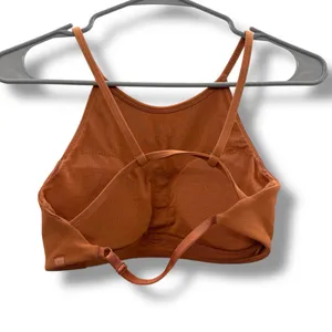 Lululemon Inner Glow Bra Women’s Size 4 Canyon Rock‎ Low Impact Stretch Active thumbnail 4