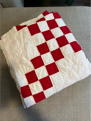Vintage Handmade Oversized Quilt Coat thumbnail 8