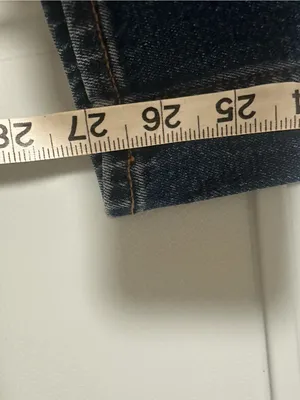 Abercrombie and Fitch the ankle straight ultra high rise medium wash 29 thumbnail 6