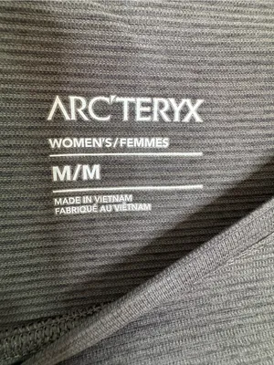 Arc'teryx Women's Taema Crew Neck Shirt UPF 50+ Gray Size M thumbnail 6