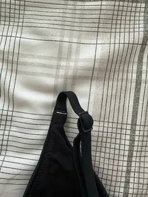 Aerie Black Longline Bikini Top thumbnail 4