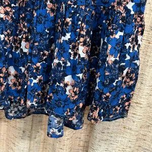 Free People Linen Blend Pattern Play Mini Dress thumbnail 4