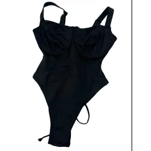 NWT TA3‎ hi cut Lifty one piece swimsuit black sz M F/G cup Short Torso thumbnail 3
