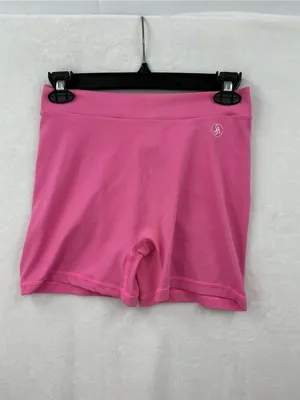 Allure Pink Scrunch-Back High-Waist Bike Shorts 1103 thumbnail 2