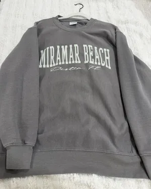 Grey Crewneck Gray Size L thumbnail 1