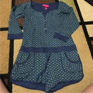 Victoria’s Secret Cotton Waffle Romper Pajamas size Large thumbnail 2