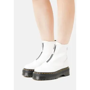 DR MARTENS Jetta Water Repellent Platform Bootie in White Size US 6 thumbnail 2