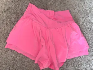 ruched flowy shorts thumbnail 3