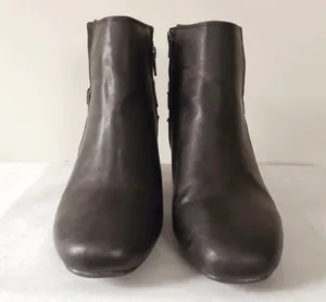 East 5th Rain Black Faux Leather Booties thumbnail 9