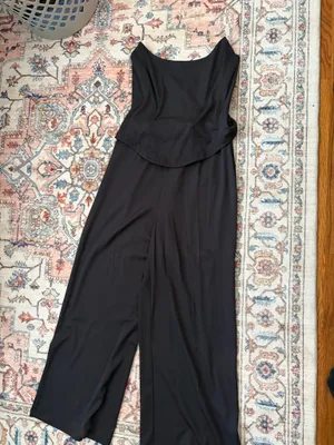 Black Sleeveless Pantsuit Lulus  thumbnail 3