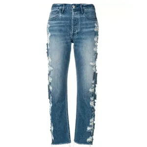 3x1 Higher Ground Jeans Size 25 Blue Denim Button Fly‎ Distressed Alternative thumbnail 9