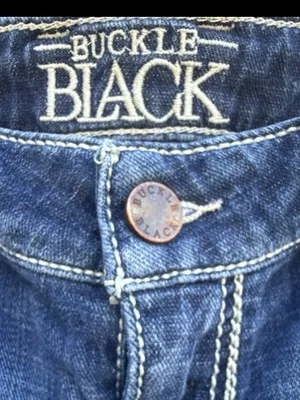 Buckle Black Women's Distressed Skinny Jeans Crop Ankle Frayed Raw Edge 27 thumbnail 3