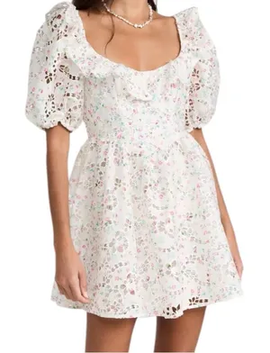 For Love and Lemons Women’s Magnolia Mini Dress Size Small NWT thumbnail 1