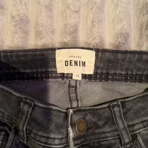 Sézane Denim Womens Gray High Waisted Straight Jeans Size FR40 US8 Charcoal Wash thumbnail 3