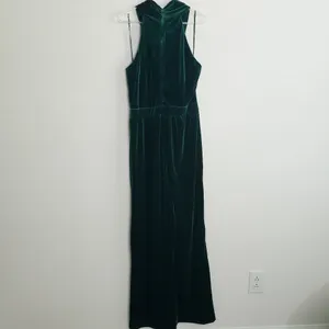 Baltic Born Cleopatra Crushed Velvet Jumpsuit New Without Tags thumbnail 7