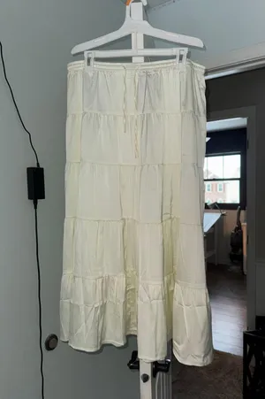 LIONESS NWT Satin Maxi Skirt thumbnail 1