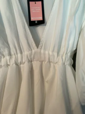Pretty Little Thing Dress puffball hem thumbnail 4