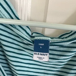 Old Navy Aqua Striped Tank Top / B9 thumbnail 2