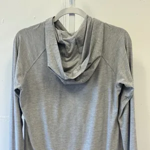 Kyodan Womens Gray Space Dye Activewear Hoodie Pullover Thumbholes Small thumbnail 6
