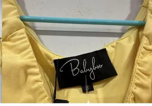 Baby Boo Samantha Dress in Yellow Size 8 thumbnail 3