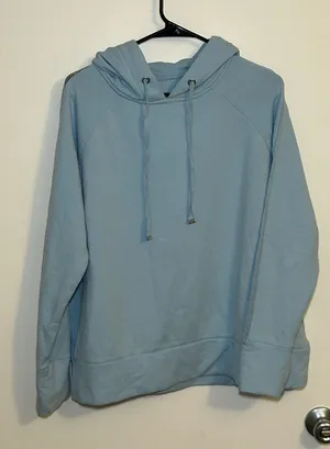 Light Blue Hoodie Size L thumbnail 1