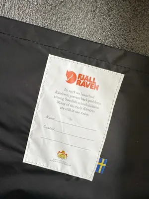Fjällräven Kånken Backpack 15" Black Large thumbnail 8