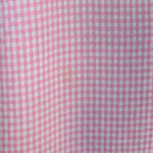 Vintage‎ 80s Embroidered Shirt Pink GinghamTop Plaid Button Up Dalmatian Puppy thumbnail 9