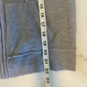 Hollister Y2K Full Zip Gray Sweatshirt Jacket Womens‎ Medium Hooded 90s Preppy thumbnail 6