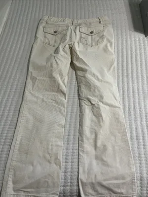 LOFT Men's Corduroy Pants in Off-White thumbnail 3