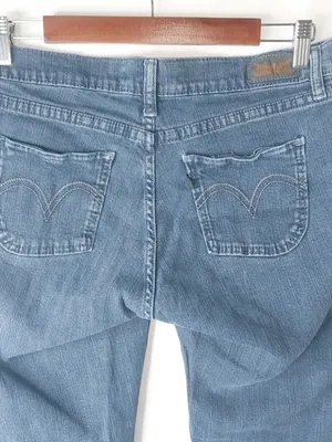 Levis 528 Curvy Skinny 11M 32x30 Dark Wash Jeans thumbnail 5