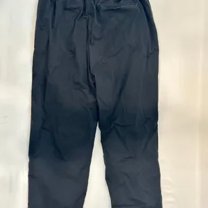 Abercrombie Straight Relaxed Crop Chino Pants - Navy - S thumbnail 6