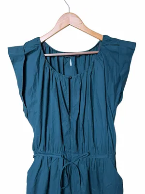 Rachel Comey Valencia Jumpsuit Size Large Teal Green thumbnail 5