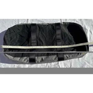 Lucy Athletics Duffel Grey Textured Shoulder‎ Strap Zip Unisex Size Medium thumbnail 9