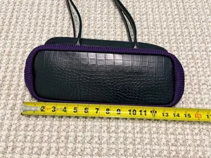 The Sak Original Vintage crochet medium shoulder bag in plum purple thumbnail 10