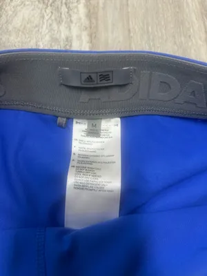 Adidas Rangeware Blue Skort Chevron Pattern Size Medium  thumbnail 4