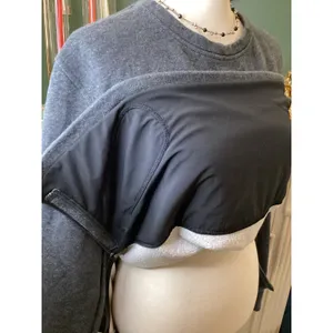 Lululemon Side‎ Zip Sweatshirt Womens 10 Grey Excellent Crewneck Activewear thumbnail 5