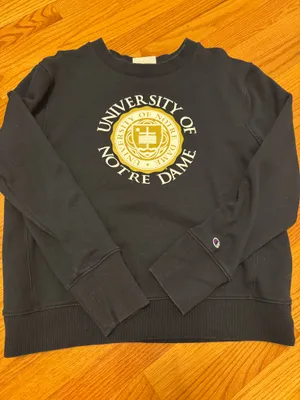 Notre Dame Champion Crewneck thumbnail 1