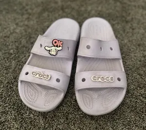 CROCS Women's Light Purple Slide Sandals Size 6 0260 thumbnail 1