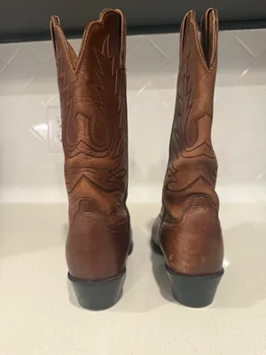 Ariat Boots Cowgirl Brown Leather thumbnail 4