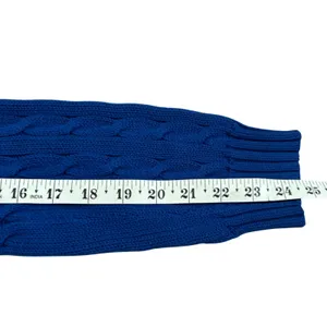 Vtg y2k Ralph Lauren Sport Cable Knit Sweater Sz L Preppy Bright‎ Twee Academia thumbnail 9