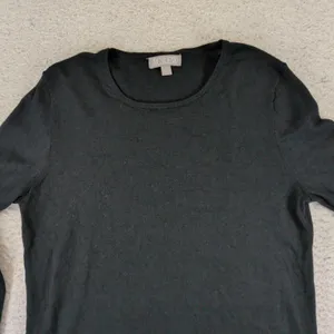 J.Crew Womens Black 100% Merino Wool Crew Neck Sweater BJ593 Size Small thumbnail 6